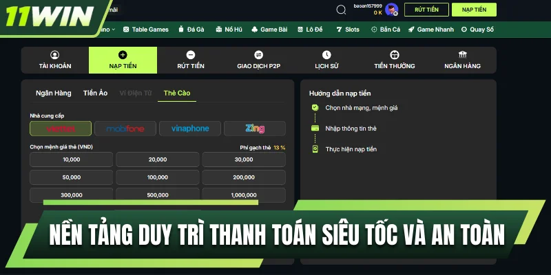 Nền tảng duy trì thanh toán siêu tốc và an toàn